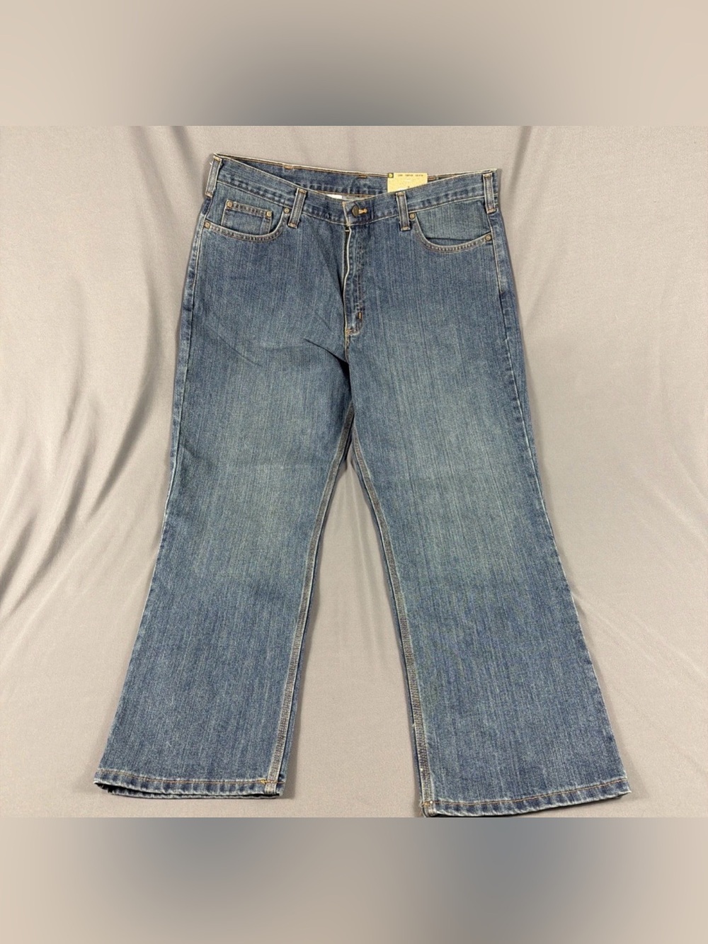 Carhartt Jeans Holter Relaxed 5 Pocket 40 x 30 Blue Cotton Polyester MSRP $105